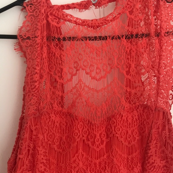 Free People Low Back Strapless Dress - Picture 2 of 4